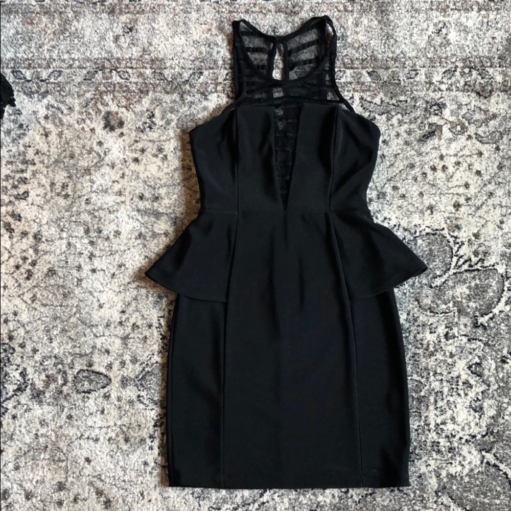 LF Peplum Cocktail Dress